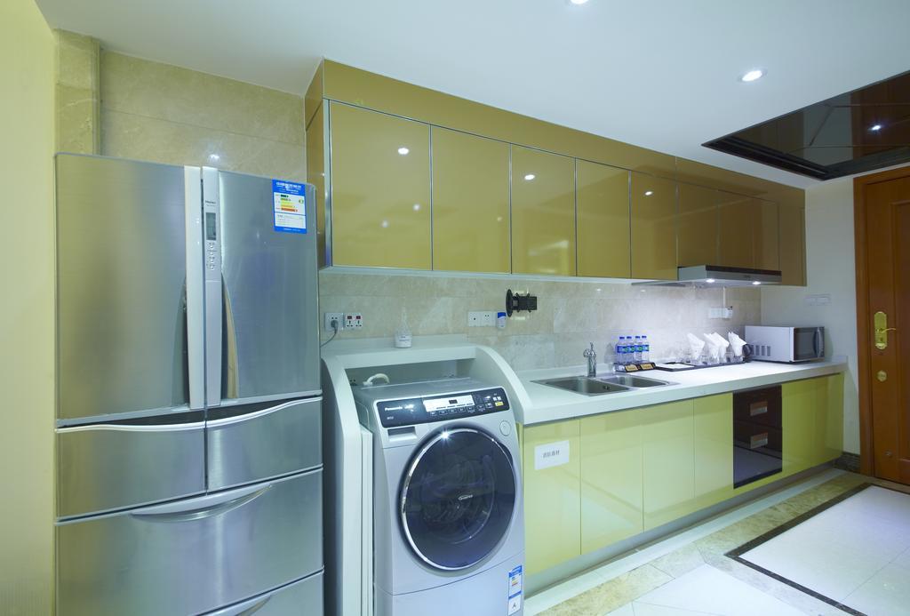 Louidon Mega Apartment Hotel Of Kam Rueng Plaza - Sunshine Apartment Guangzhou Ruang foto