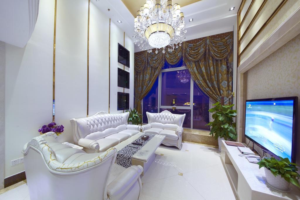Louidon Mega Apartment Hotel Of Kam Rueng Plaza - Sunshine Apartment Guangzhou Ruang foto