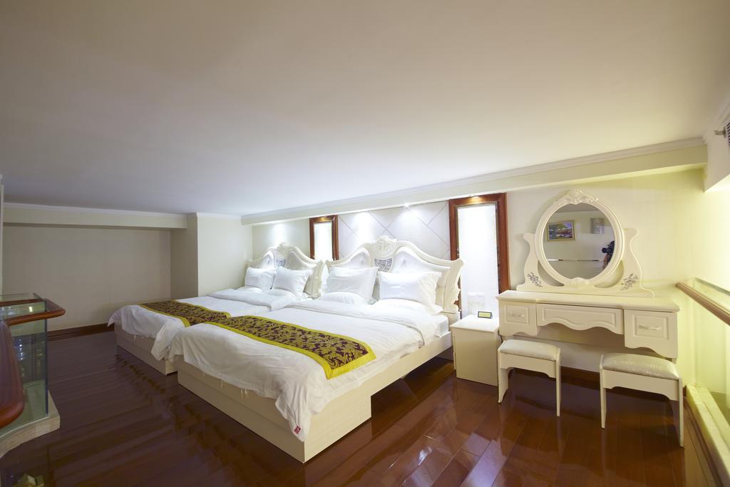 Louidon Mega Apartment Hotel Of Kam Rueng Plaza - Sunshine Apartment Guangzhou Bagian luar foto