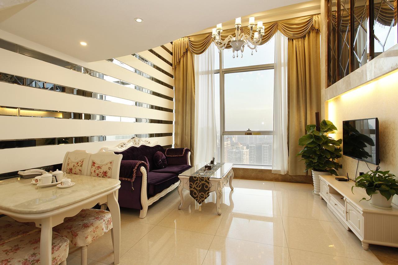 Louidon Mega Apartment Hotel Of Kam Rueng Plaza - Sunshine Apartment Guangzhou Bagian luar foto