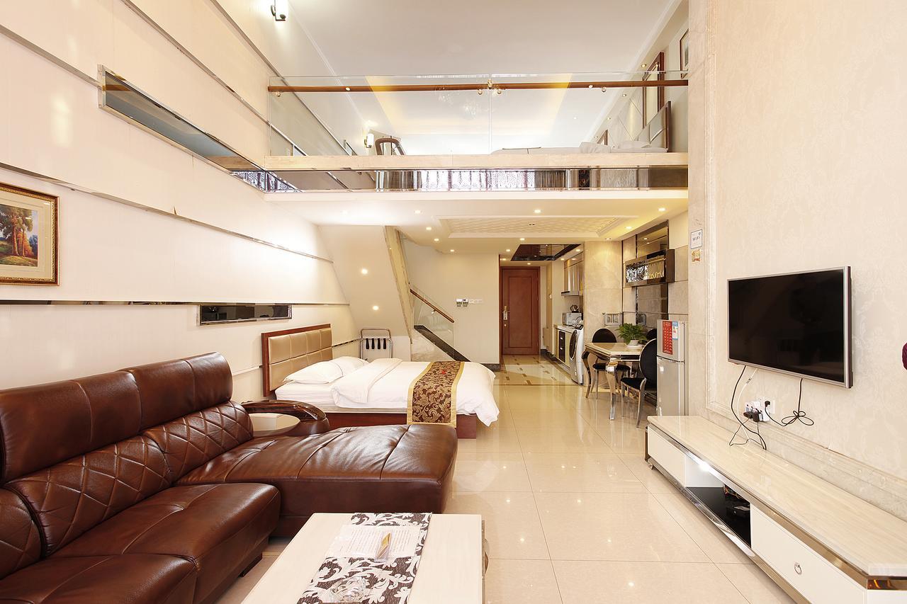 Louidon Mega Apartment Hotel Of Kam Rueng Plaza - Sunshine Apartment Guangzhou Bagian luar foto