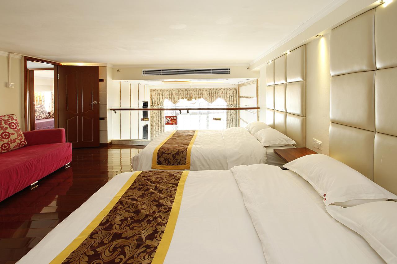 Louidon Mega Apartment Hotel Of Kam Rueng Plaza - Sunshine Apartment Guangzhou Bagian luar foto