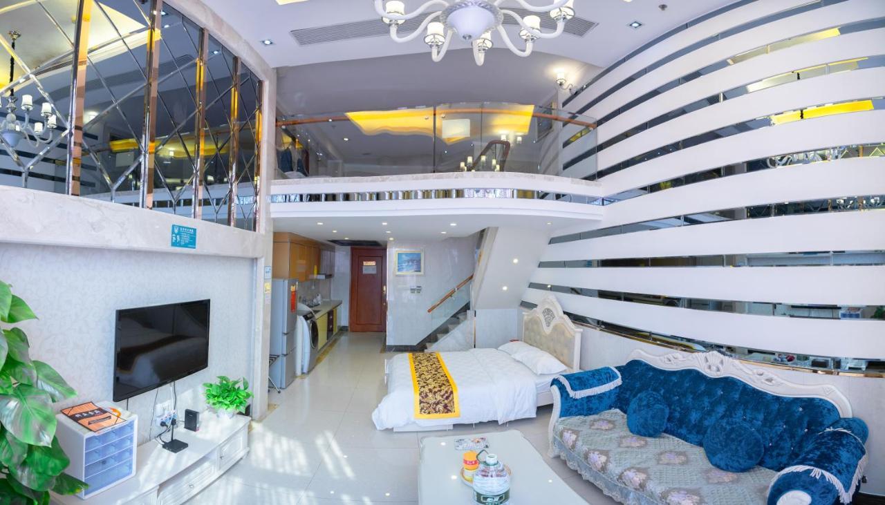 Louidon Mega Apartment Hotel Of Kam Rueng Plaza - Sunshine Apartment Guangzhou Bagian luar foto